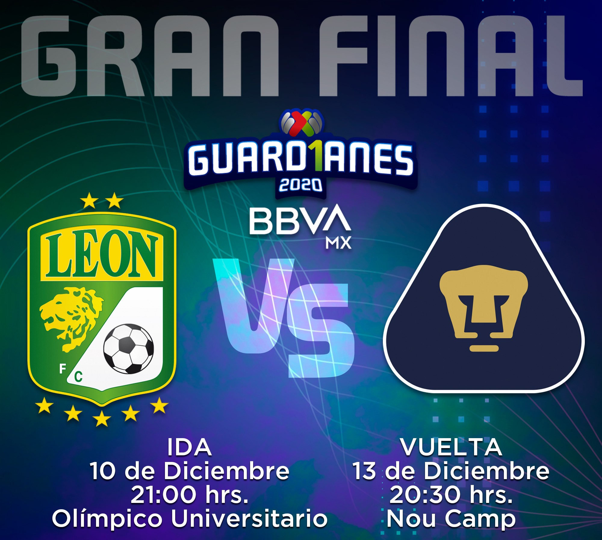 Horario de la Final del Guardianes 2020 de la Liga MX