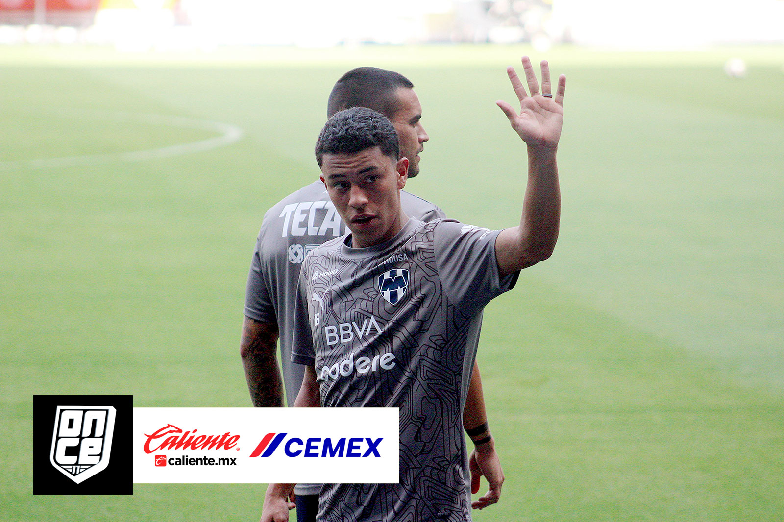 Entrenamiento abierto de Rayados en el Estadio BBVA