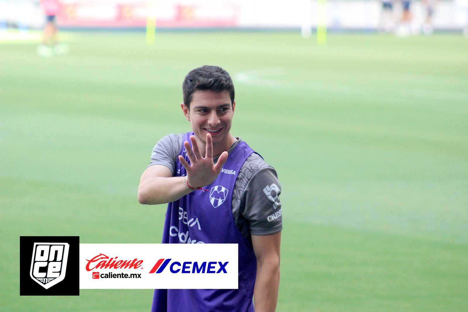 Entrenamiento abierto de Rayados en el Estadio BBVA