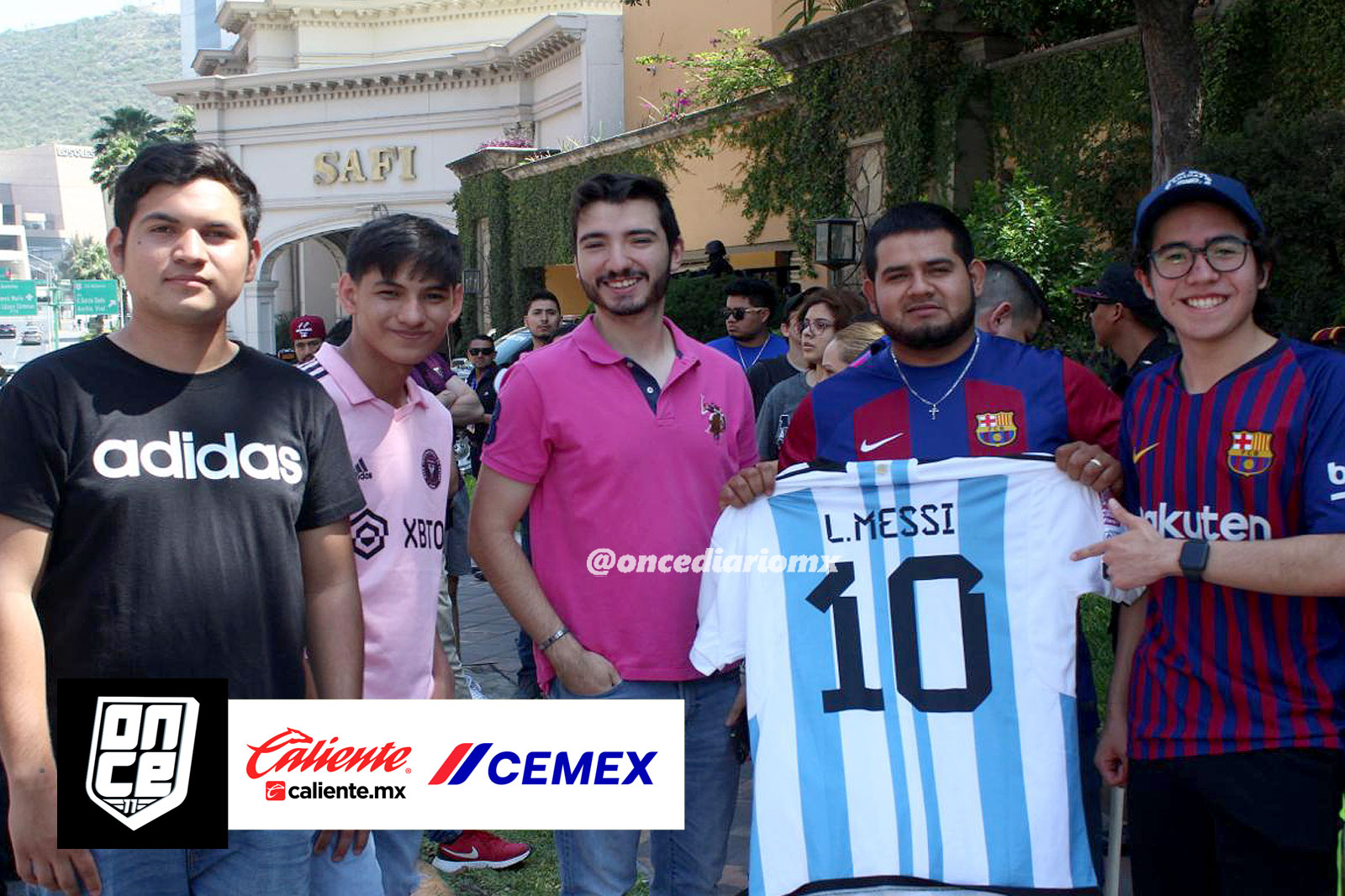 La llegada de Messi e Inter Miami a Monterrey para jugar ante Rayados