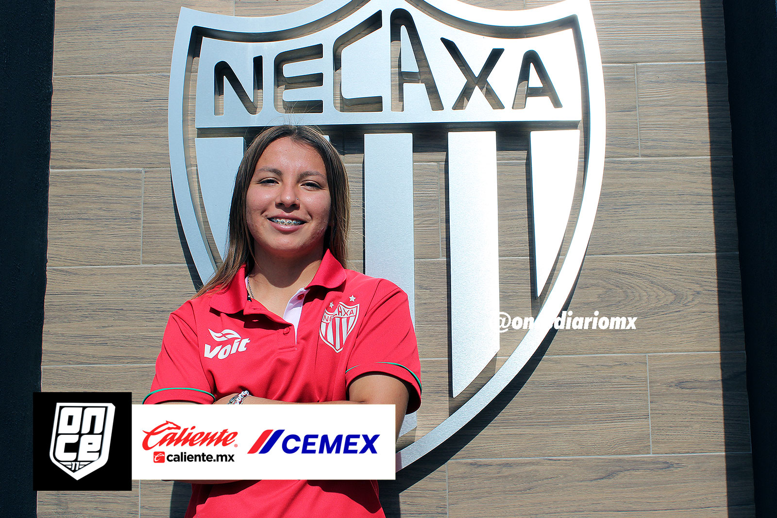 Avril Navarro, jugadora de Necaxa Femenl