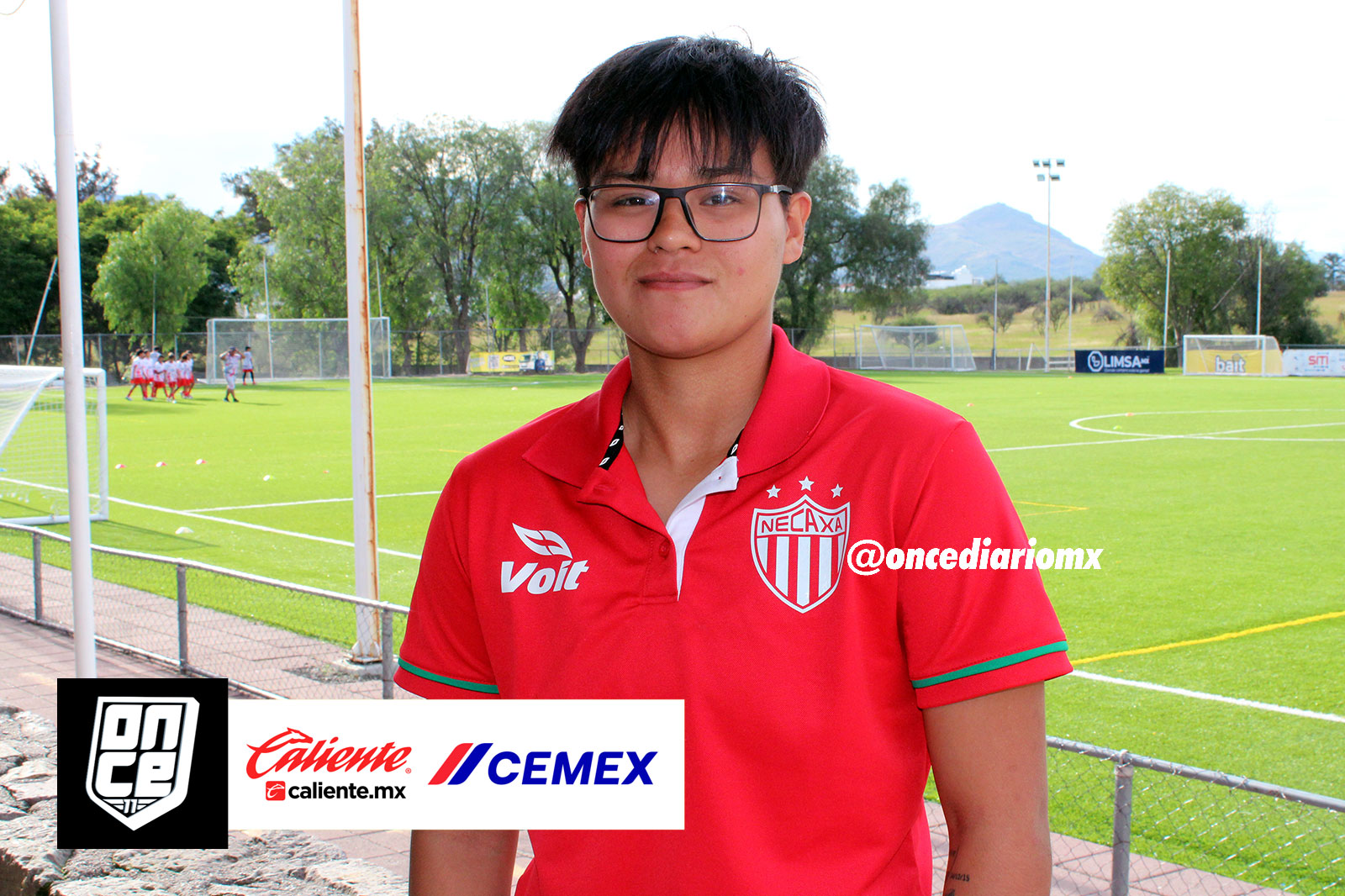 Daniela Sánchez, jugadora de Necaxa Femenl