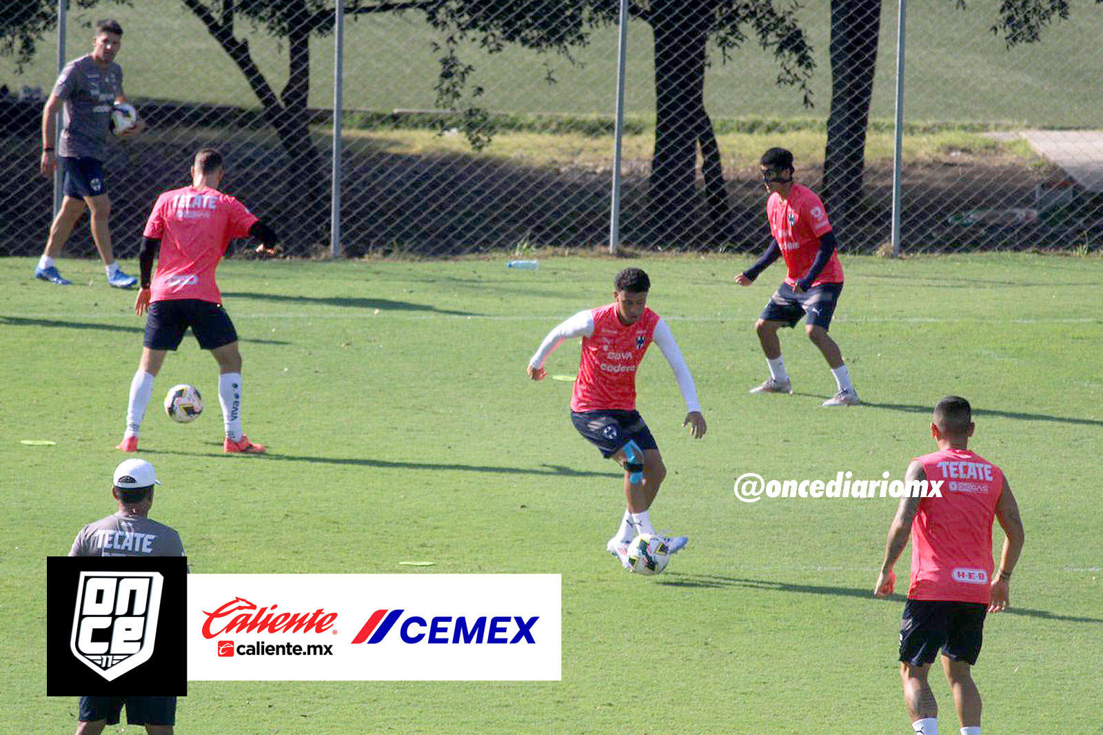 Así entrena Rayados con Martín Demichelis