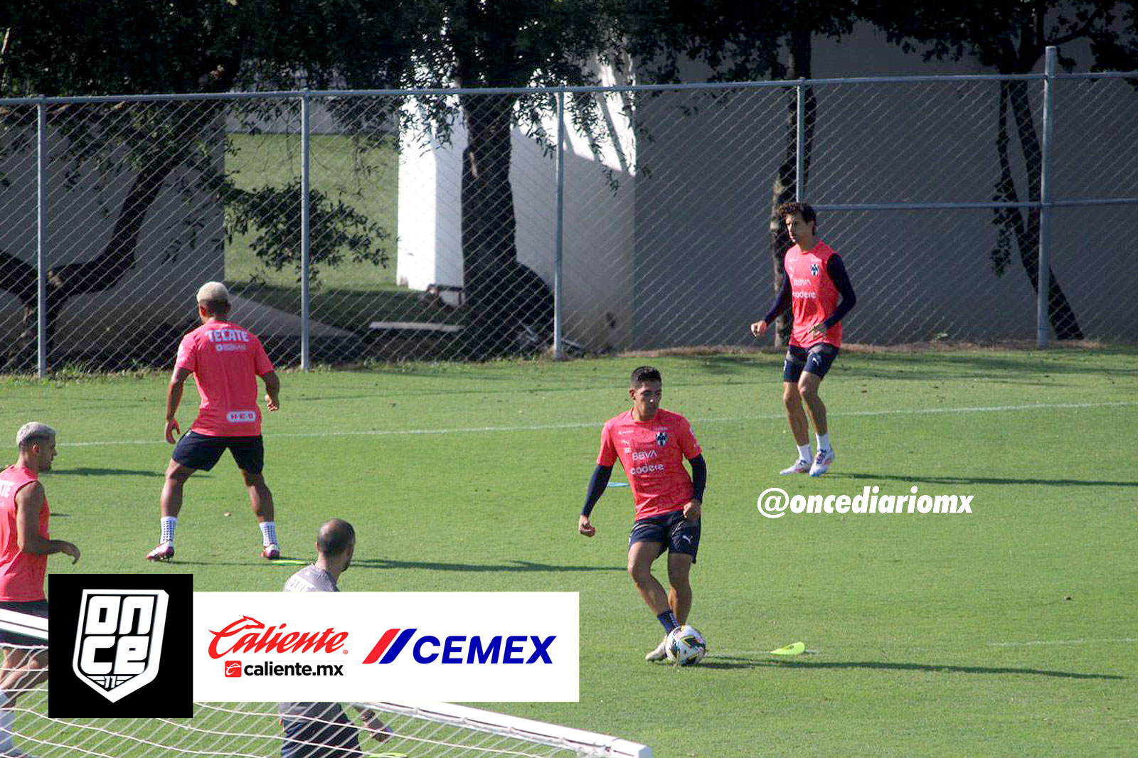 Así entrena Rayados con Martín Demichelis