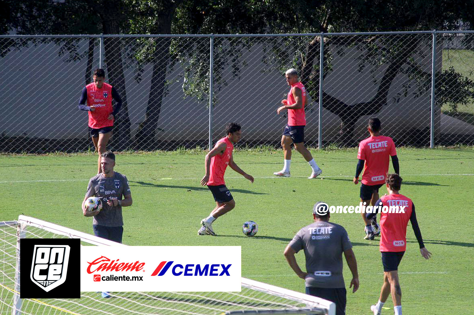 Así entrena Rayados con Martín Demichelis