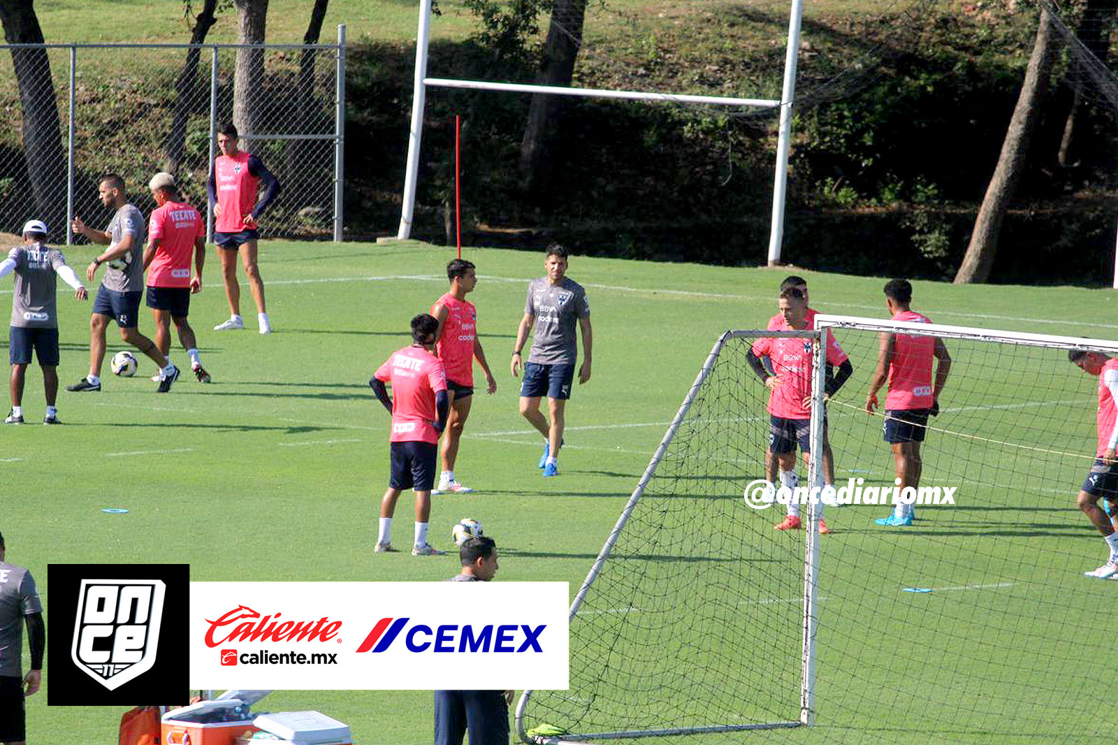 Así entrena Rayados con Martín Demichelis