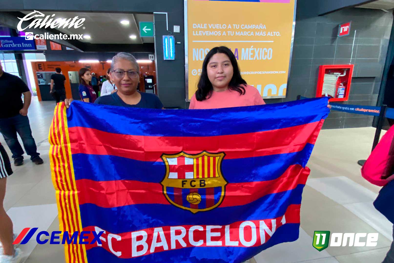 El color de la bienvenida del FC Barcelona Femenil a Monterrey