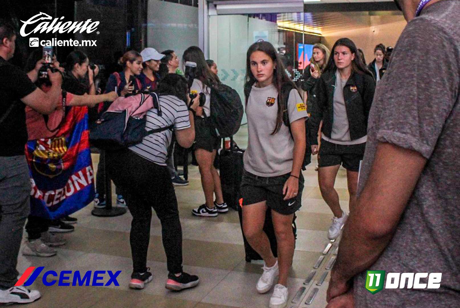 El color de la bienvenida del FC Barcelona Femenil a Monterrey