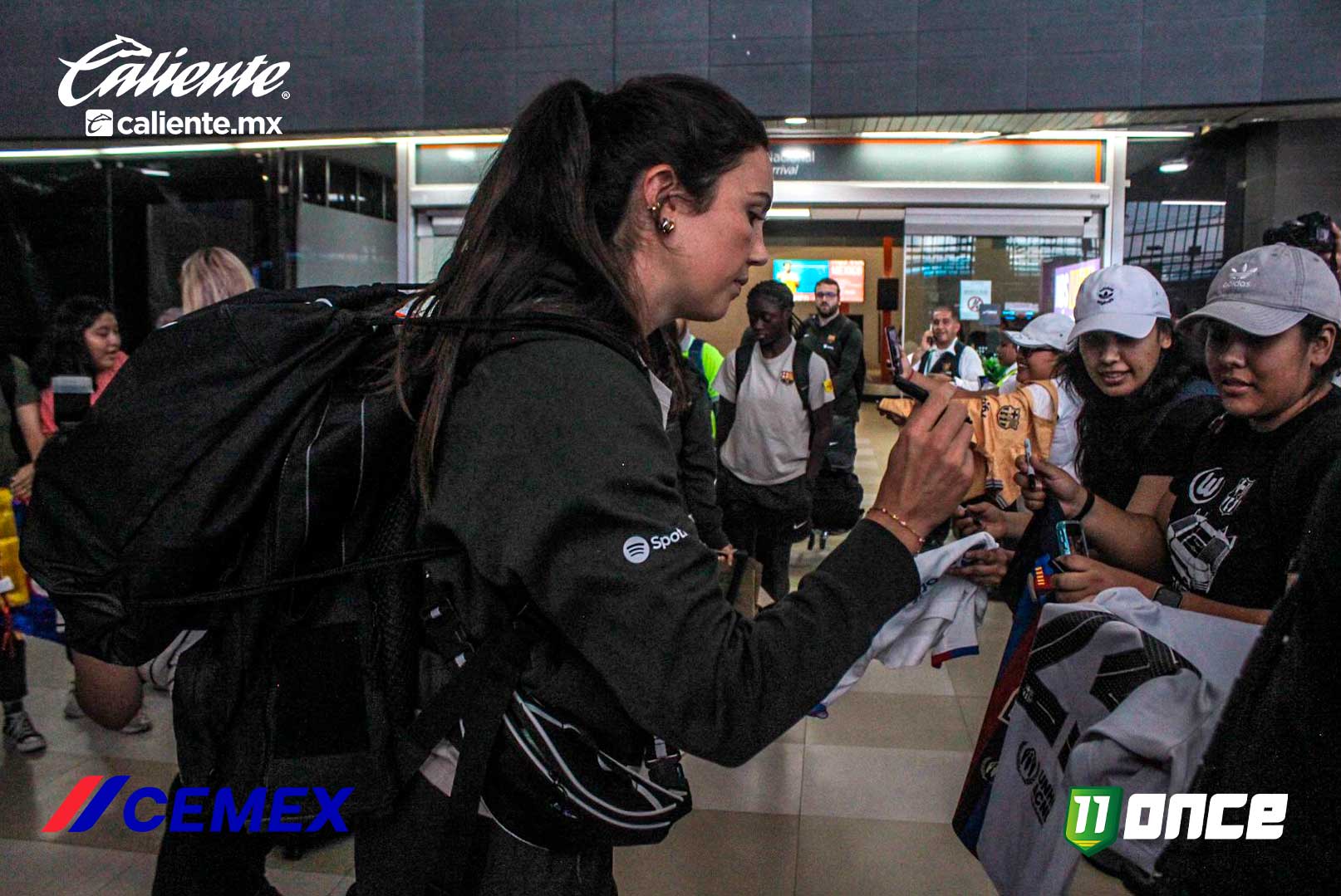 El color de la bienvenida del FC Barcelona Femenil a Monterrey