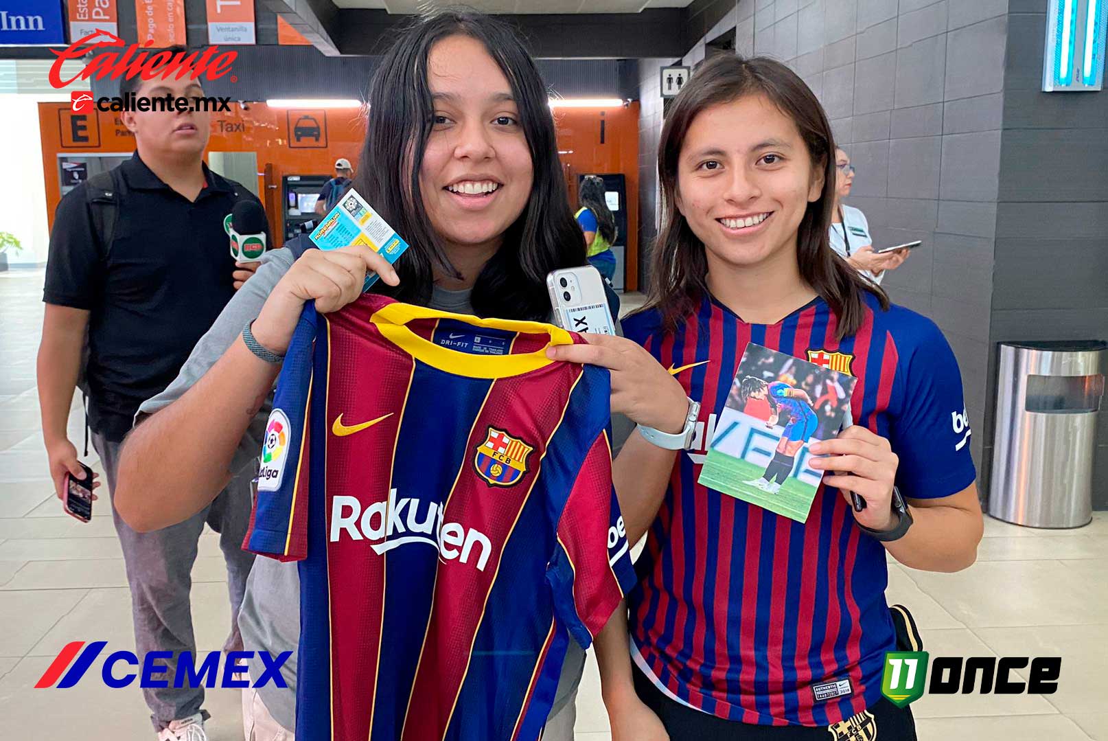 El color de la bienvenida del FC Barcelona Femenil a Monterrey