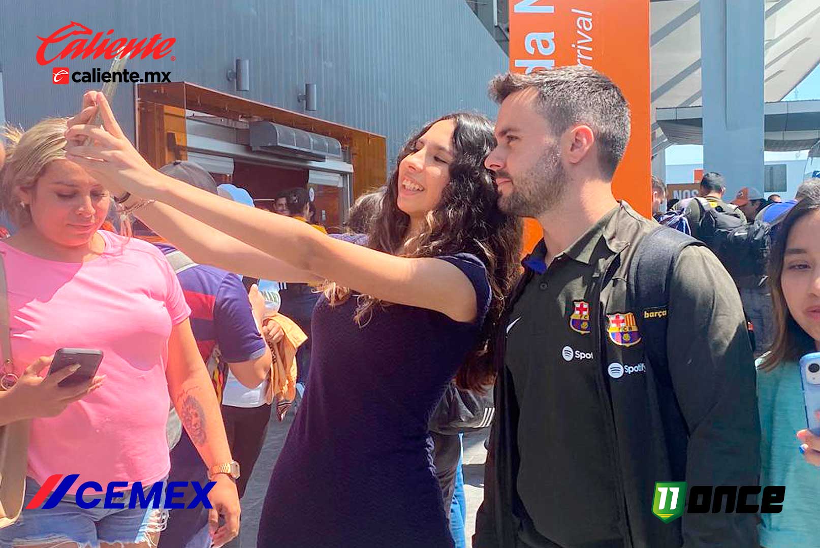 El color de la bienvenida del FC Barcelona Femenil a Monterrey