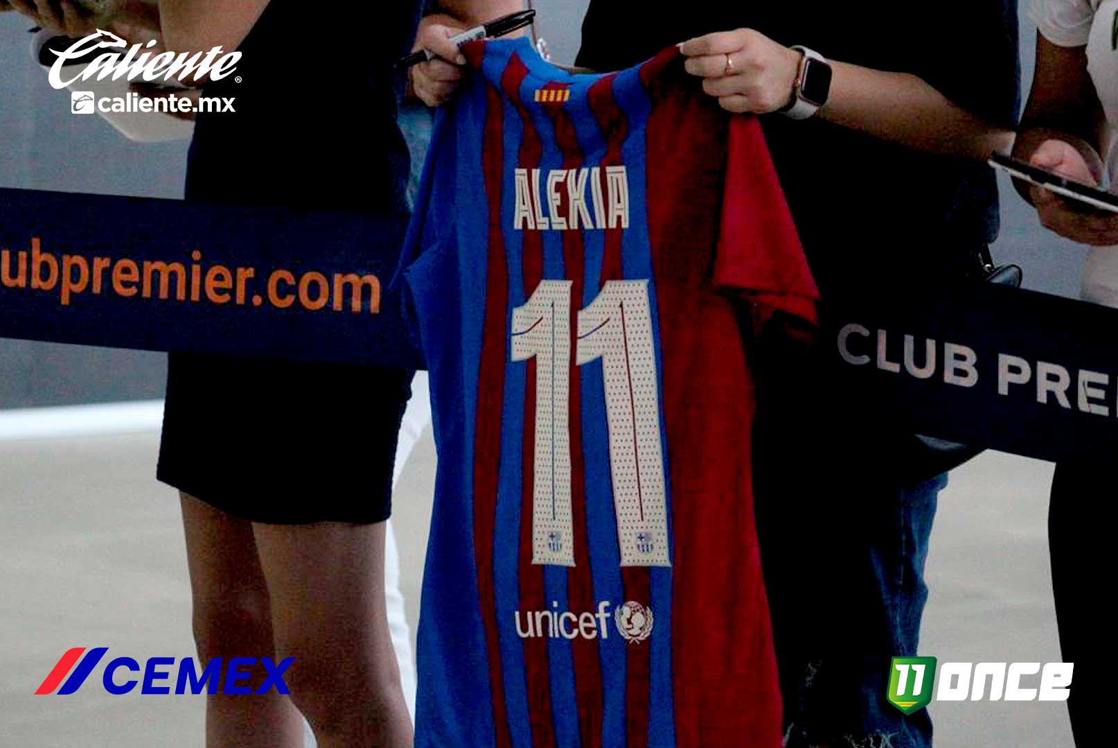 El color de la bienvenida del FC Barcelona Femenil a Monterrey