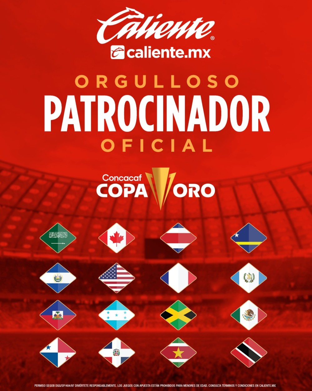 publicidad caliente copa oro